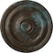 Ekena Millwork Devon Ceiling Medallion (Fits Canopies up to 3 5/8"), 15 3/4"OD x 1 1/2"P, Bronze Blue Patina CM15DEBBS - alternate 1